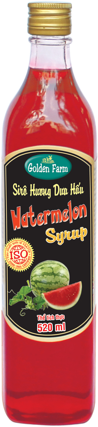 Siro GoldenFarm Dưa Hấu 520ml