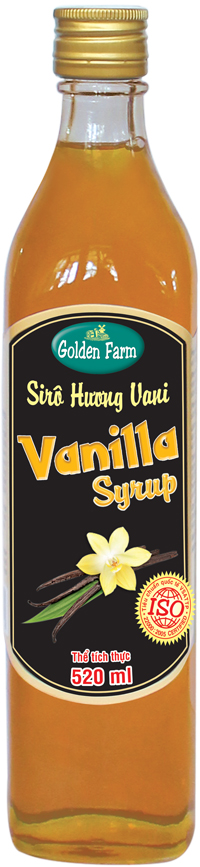 Siro GoldenFarm Vani 520ml