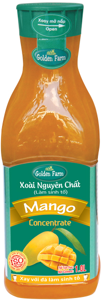 SINH TỐ GOLDEN FARM XOÀI - 1L