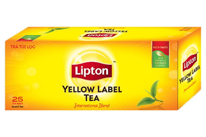 Trà Lipton túi lọc nhãn vàng hộp 50g (25 gói)