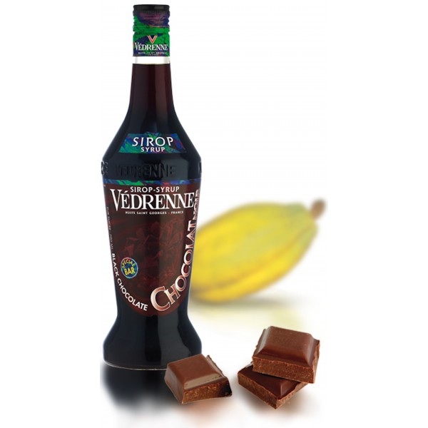 SIRÔ HƯƠNG CHOCOLATE ĐEN Vedrenne Black Chocolate Syrup