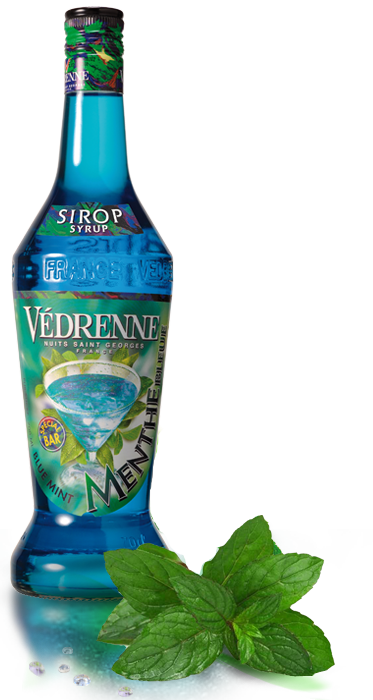 SIRÔ HƯƠNG BẠC HÀ XANH Vedrenne Blue Mint Syrup