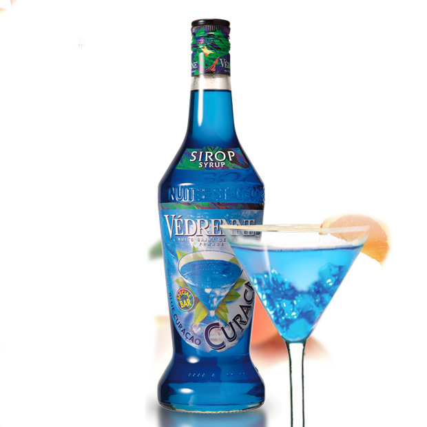 SIRÔ HƯƠNG CURACAO XANH Védrenne Blue Curacao Syrup