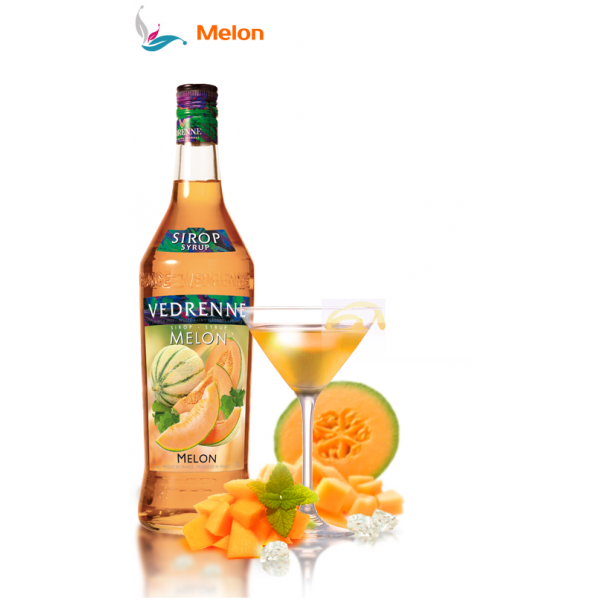 SIRÔ HƯƠNG DƯA LƯỚI Vedrenne Melon Syrup