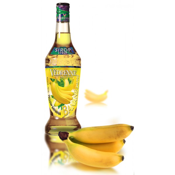 SIRÔ HƯƠNG CHUỐI Vedrenne Banana Syrup