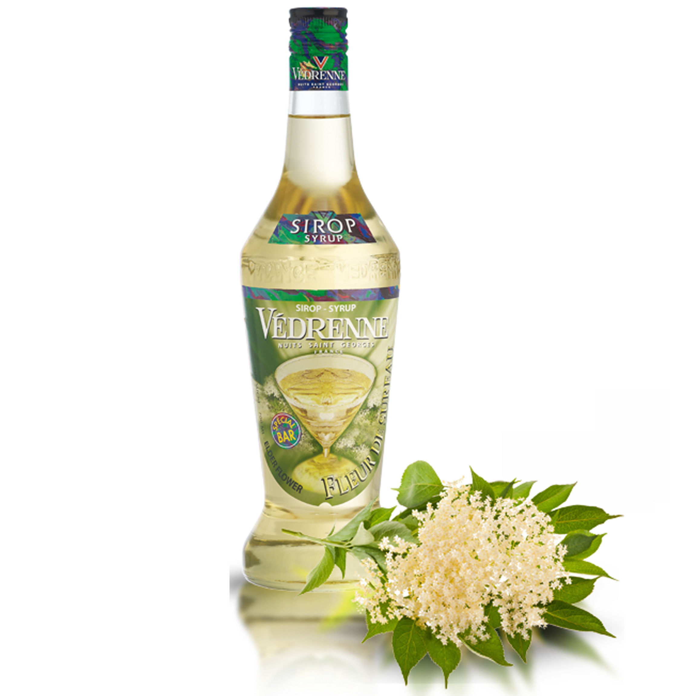 SIRÔ HƯƠNG HOA CƠM CHÁY Védrenne Elderflower Syrup