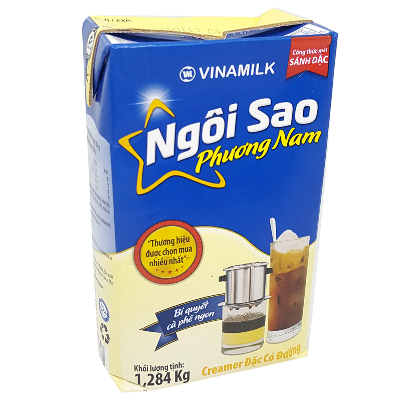 Sữa đặc ngôi sao Phương Nam xanh biển