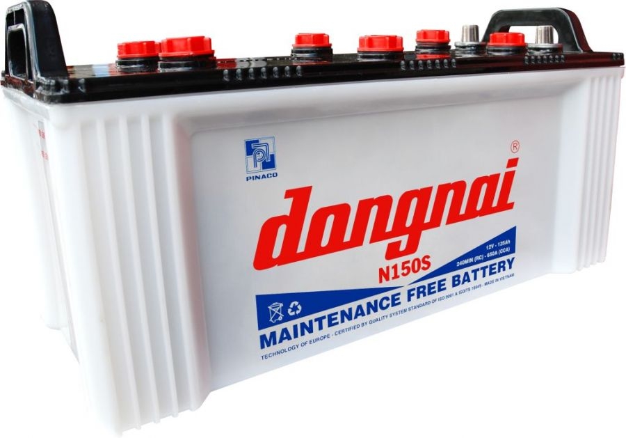 Ắc quy Đồng Nai - Pinaco N150S (12v 135Ah)