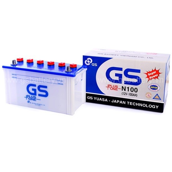 BÌNH ẮC QUY GS N100 (12V-100AH)