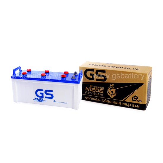 BÌNH ẮC QUY GS N120E (12V-120AH)