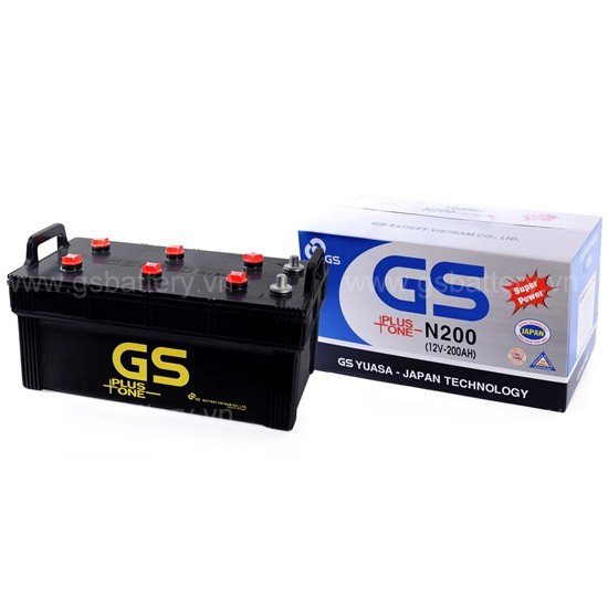 BÌNH ẮC QUY GS N200 (12V-200AH)