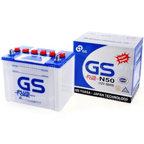 BÌNH ẮC QUY GS N50 (12V-50AH)
