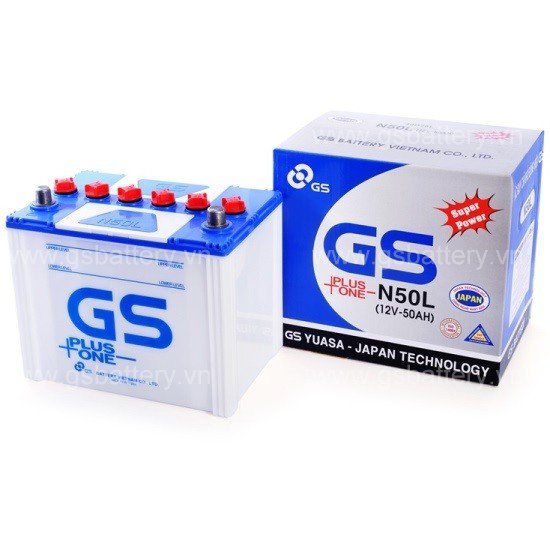 BÌNH ẮC QUY GS N50L (12V-50AH)