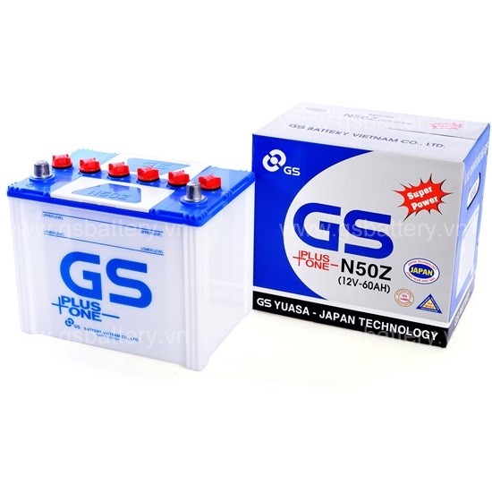 BÌNH ẮC QUY GS N50Z (12V-60AH)