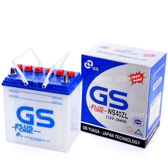 BÌNH ẮC QUY GS NS40ZL (12V-35AH)