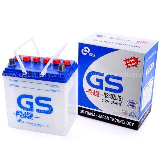 BÌNH ẮC QUY GS NS40ZL(S) (12V-35AH)