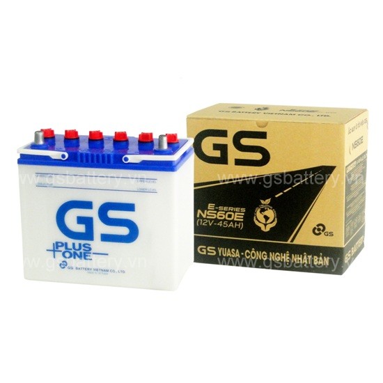 BÌNH ẮC QUY GS NS60E (12V-45AH)