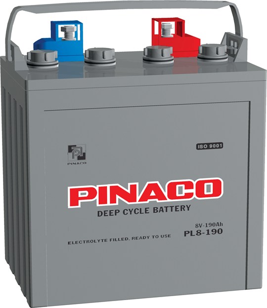 Ắc quy công nghiệp Xe Điện, Xe Golf, Viễn Thông PL 8 - 190 (8v190Ah)