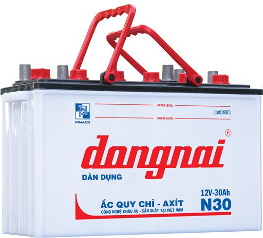 Ắc quy dân dụng Thắp sáng N30 (12v30Ah)