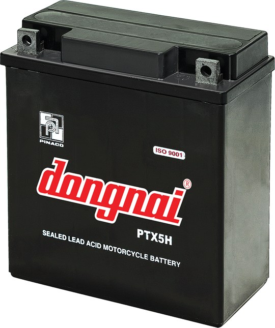 Ắc quy khô cho xe gắn máy PTX5H