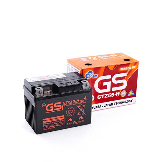BÌNH ẮC QUY GS GTZ5S-H (12V-4AH)
