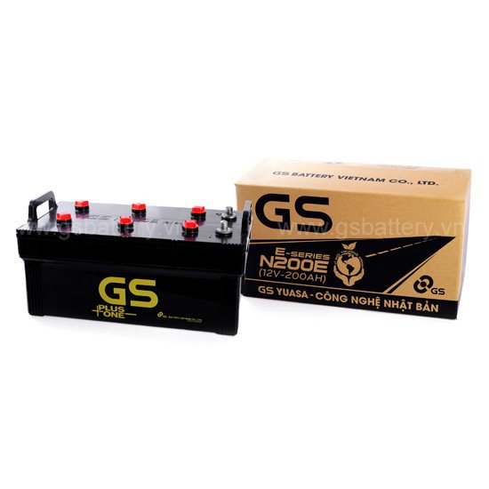 BÌNH ẮC QUY GS N200E (12V-200AH)