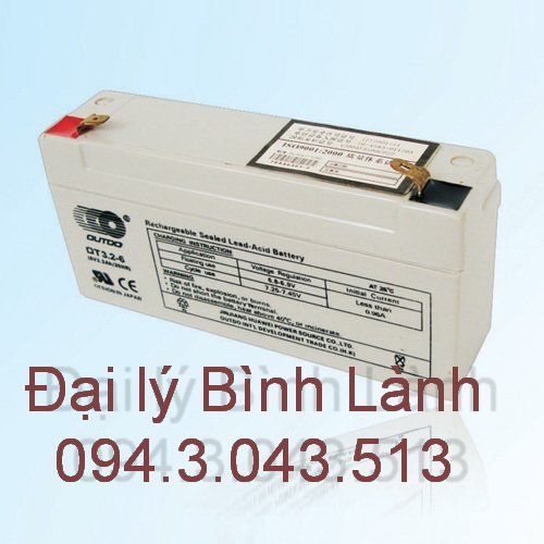 Ắc quy Outdo OT3,2-6 ( 6v 3,2ah)