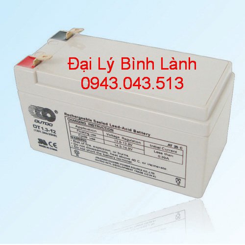 Ắc quy Outdo OT1,3-12 (12v 1,3ah)