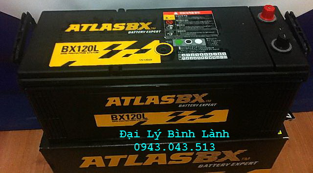 BÌNH ẮC QUY ATLAS KHÔ MF135F51 (12v120Ah)