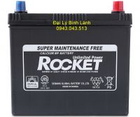 BÌNH ẮC QUY KHÔ (KÍN KHÍ) Rocket 45Ah SMF NX100-S6LS (45Ah Cọc To - Ngược)