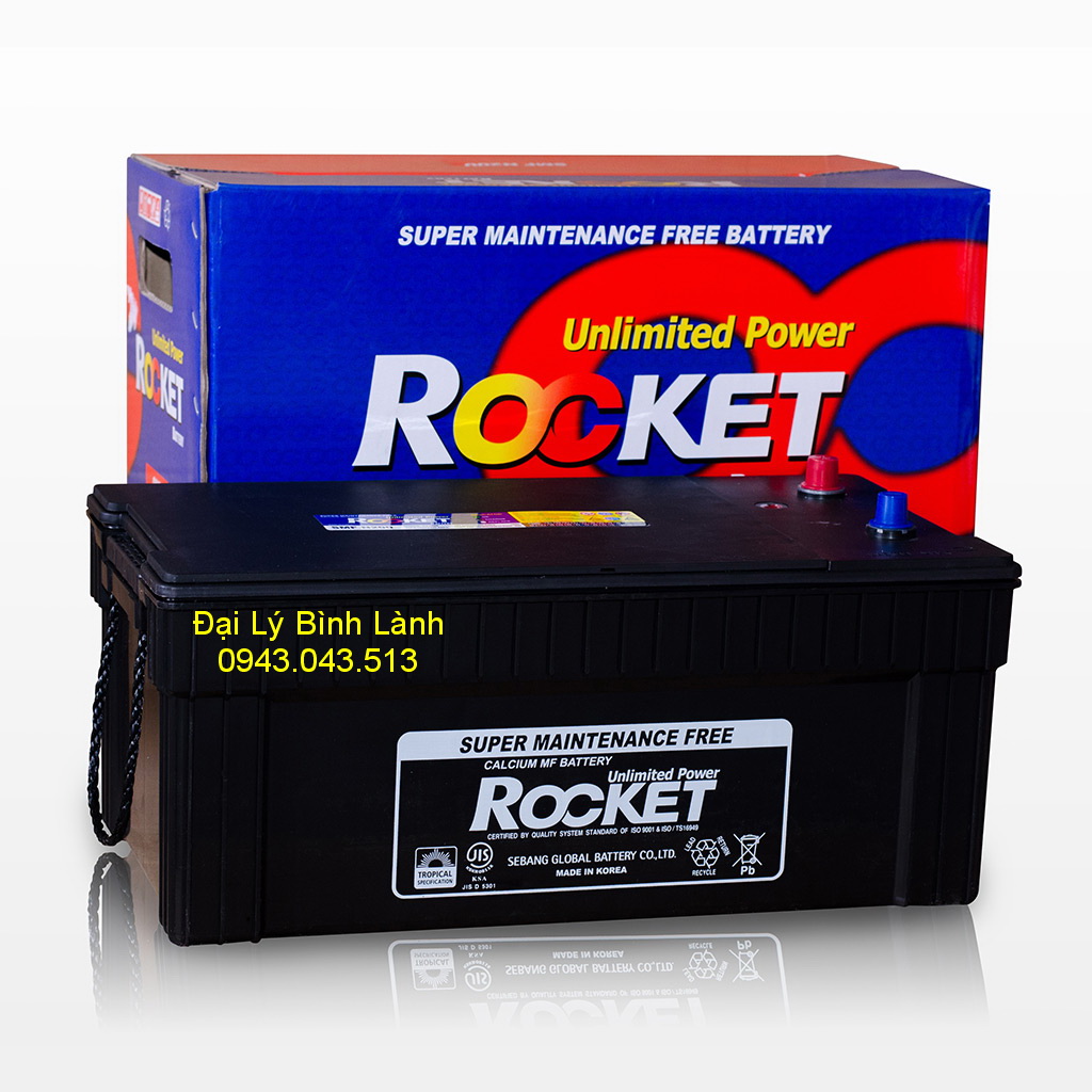 Ắc quy Khô (Kín Khí) N200 Rocket (12v200Ah)
