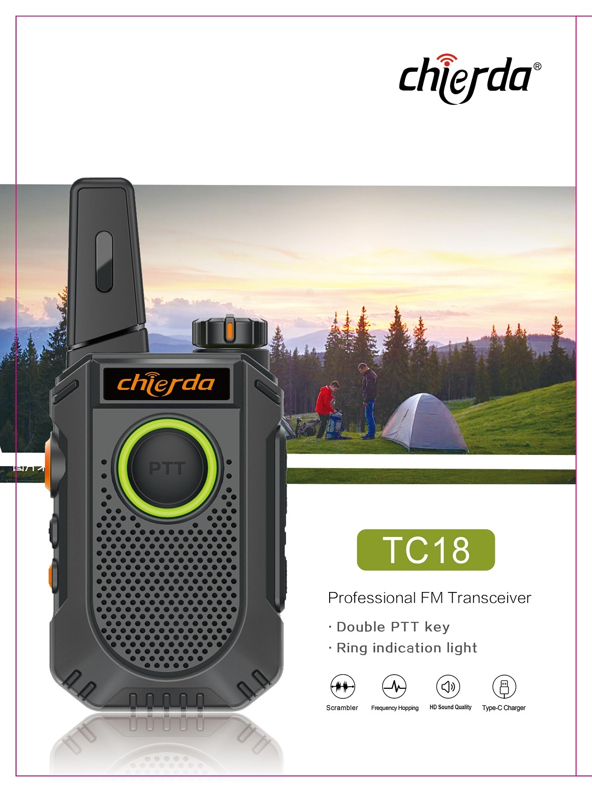 Bộ Đàm Chierda TC-18