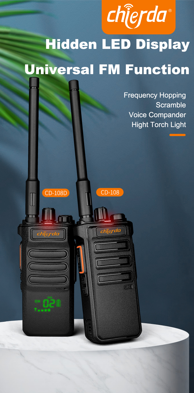 Bộ đàm Chierda CD-108