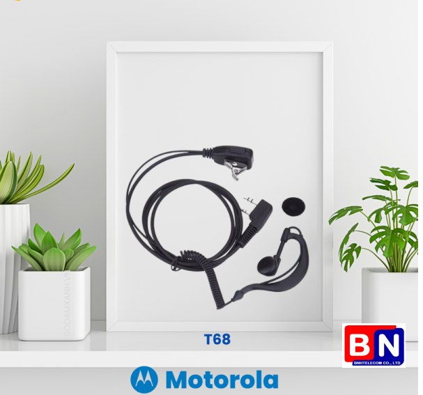 Tai nghe bộ đàm tốt T68 dùng cho bộ Đàm Motorola, KenWood, Vn-Radio