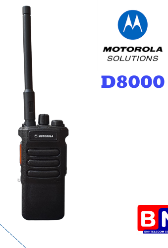 Máy Bộ đàm Motorola D8000 âm thanh lớn với khả năng bắt Sóng Siêu Tốt