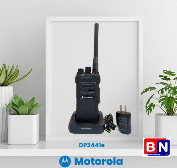 Máy bộ đàm Motorola DP3441e kỹ thuật số âm thanh chân thực