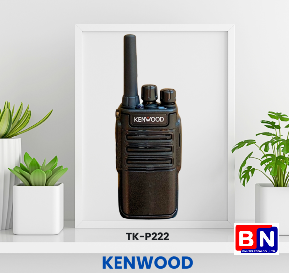 Bộ đàm Kenwood TK-P222 mẫu mới 2022 với thay đổi với kiểu dáng Siêu nhỏ gọn