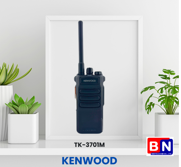 Máy bộ đàm Kenwood TK-3701M âm thanh thực với độ phủ sóng gần 5000m