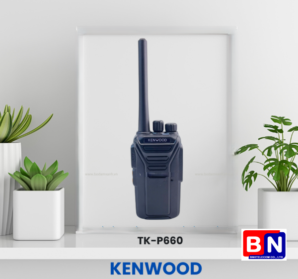 Bộ đàm Kenwood TK-P660 | SIÊU NHỎ GỌN | Tặng Tai nghe Kenwood