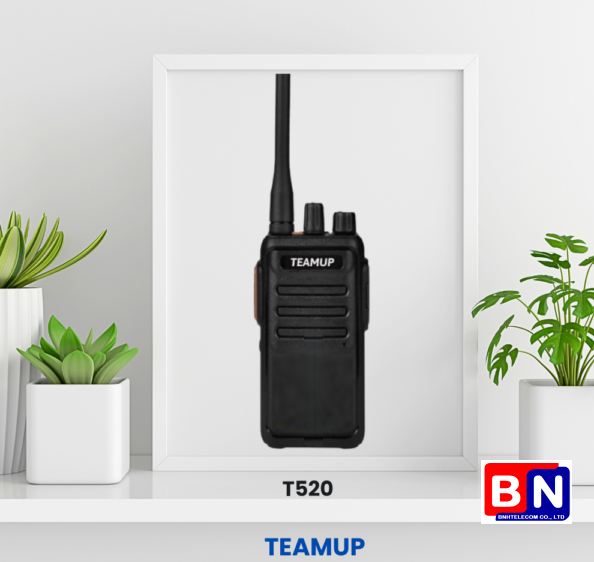 Máy bộ đàm Teamup T520 mẫu mới 2022