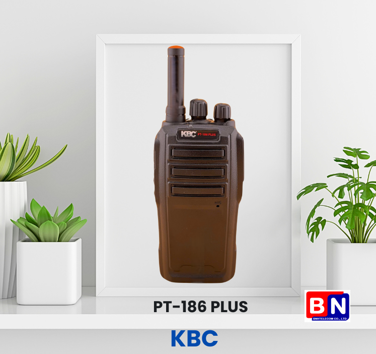 Bộ đàm KBC PT-186 PLUS mẫu mới 2024