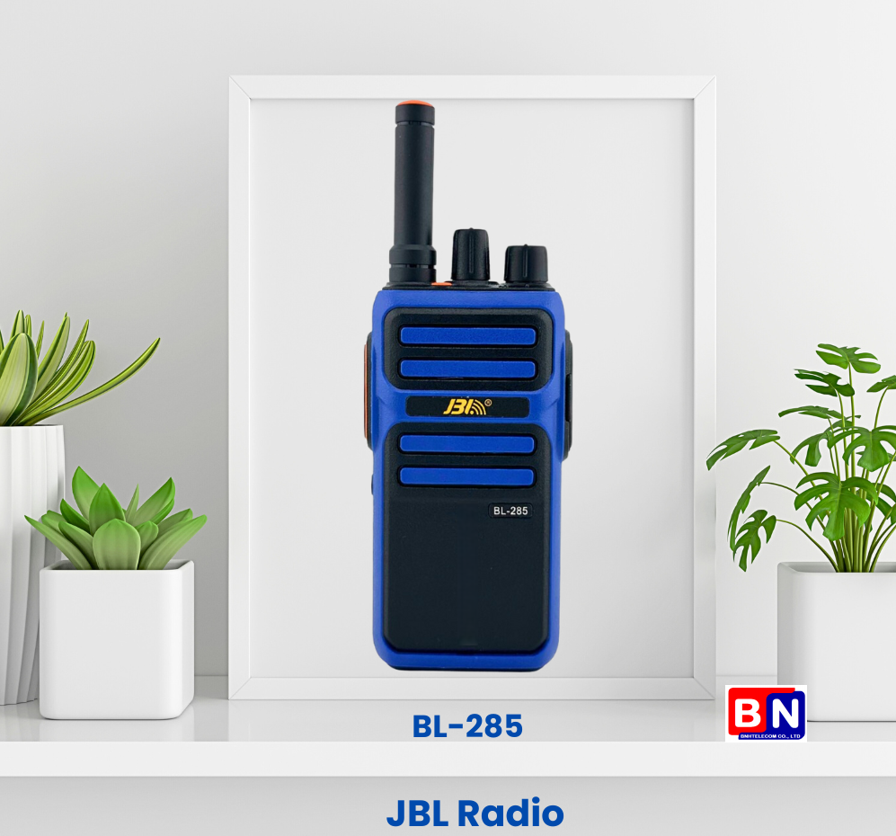 Máy Bộ đàm JBL BL-285 pin siêu trâu, màu Xanh cá tính kèm sạc Type C