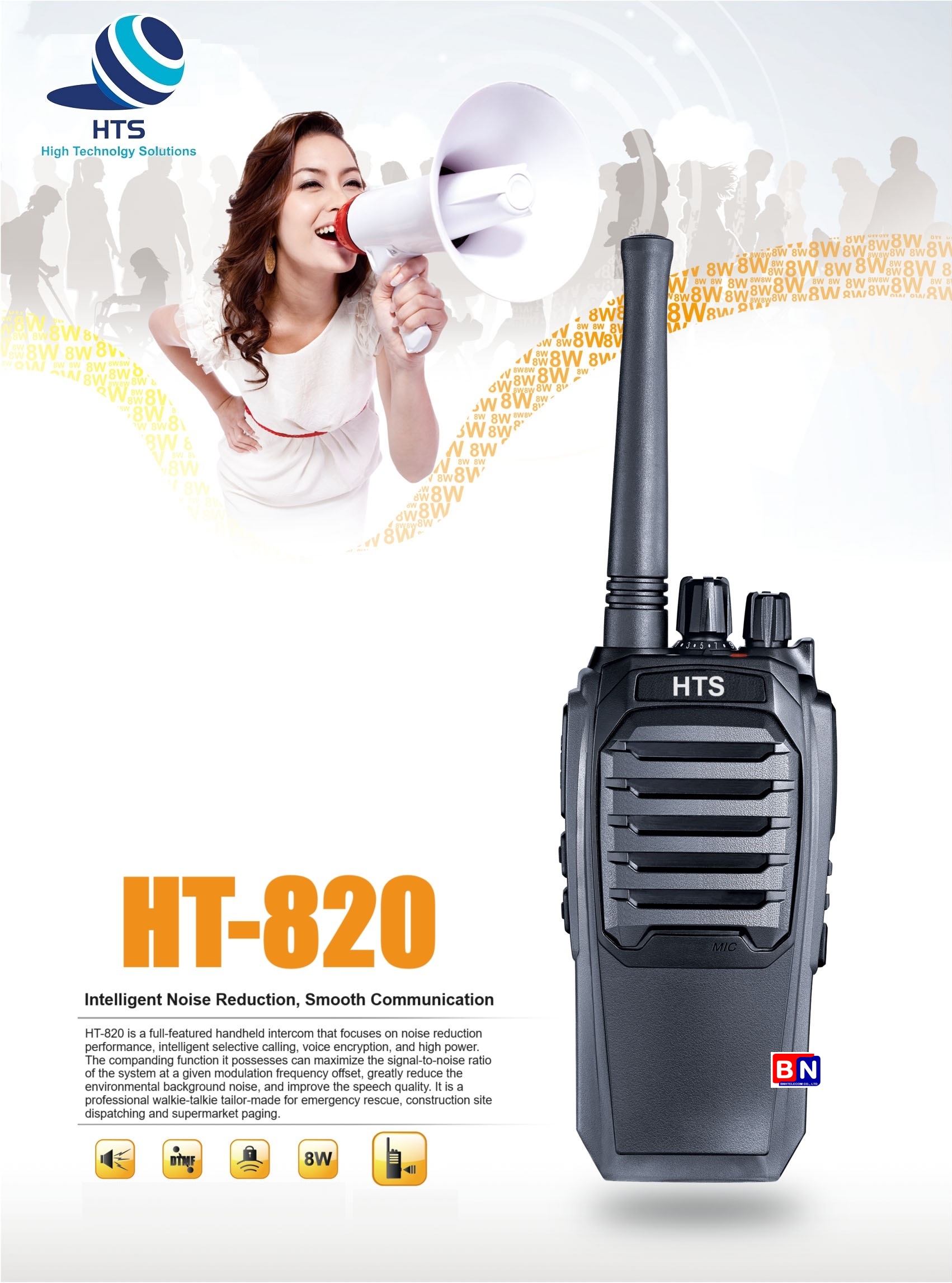 BỘ ĐÀM HTS HT-820