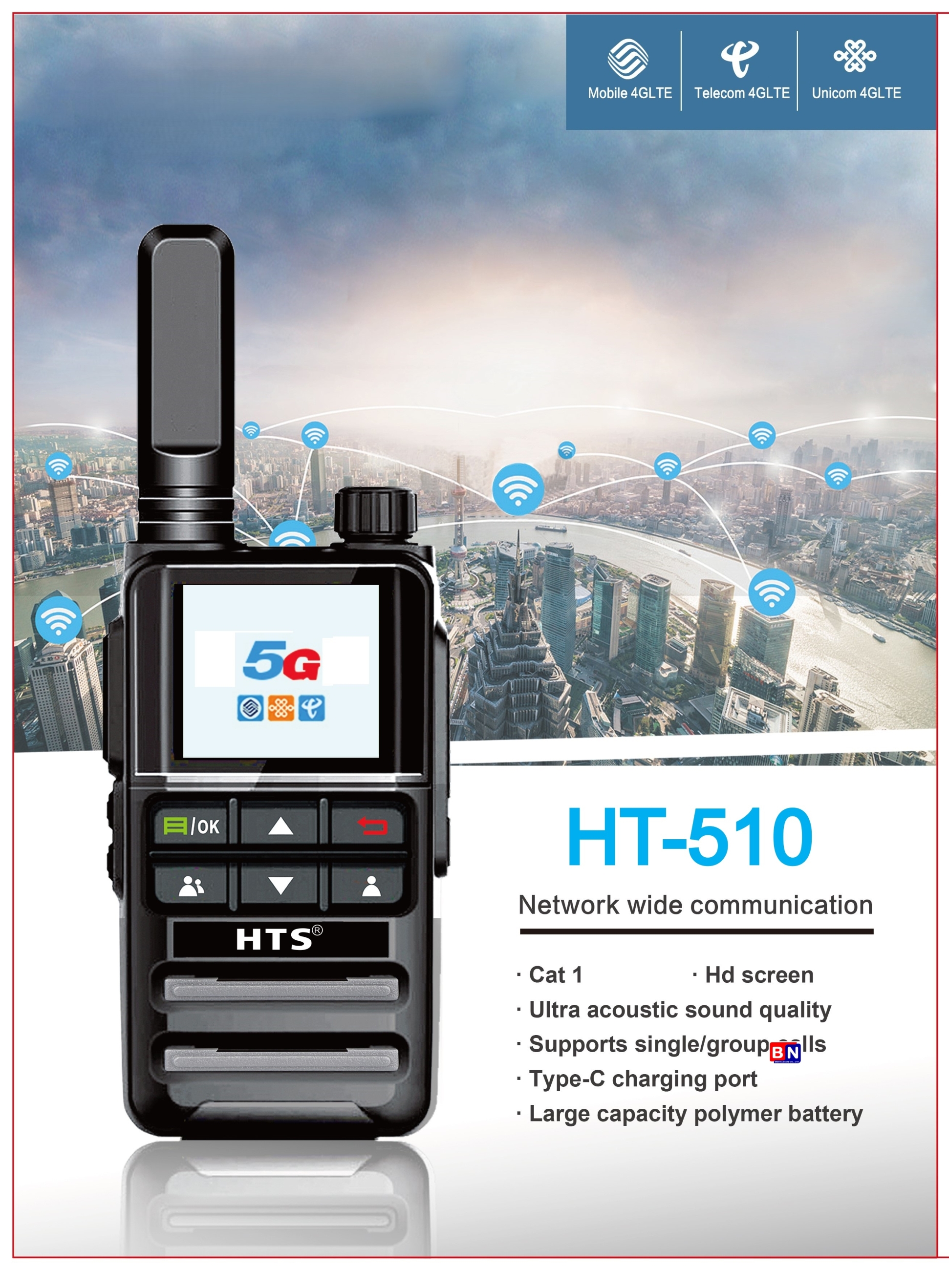BỘ ĐÀM 5G HTS HT-510