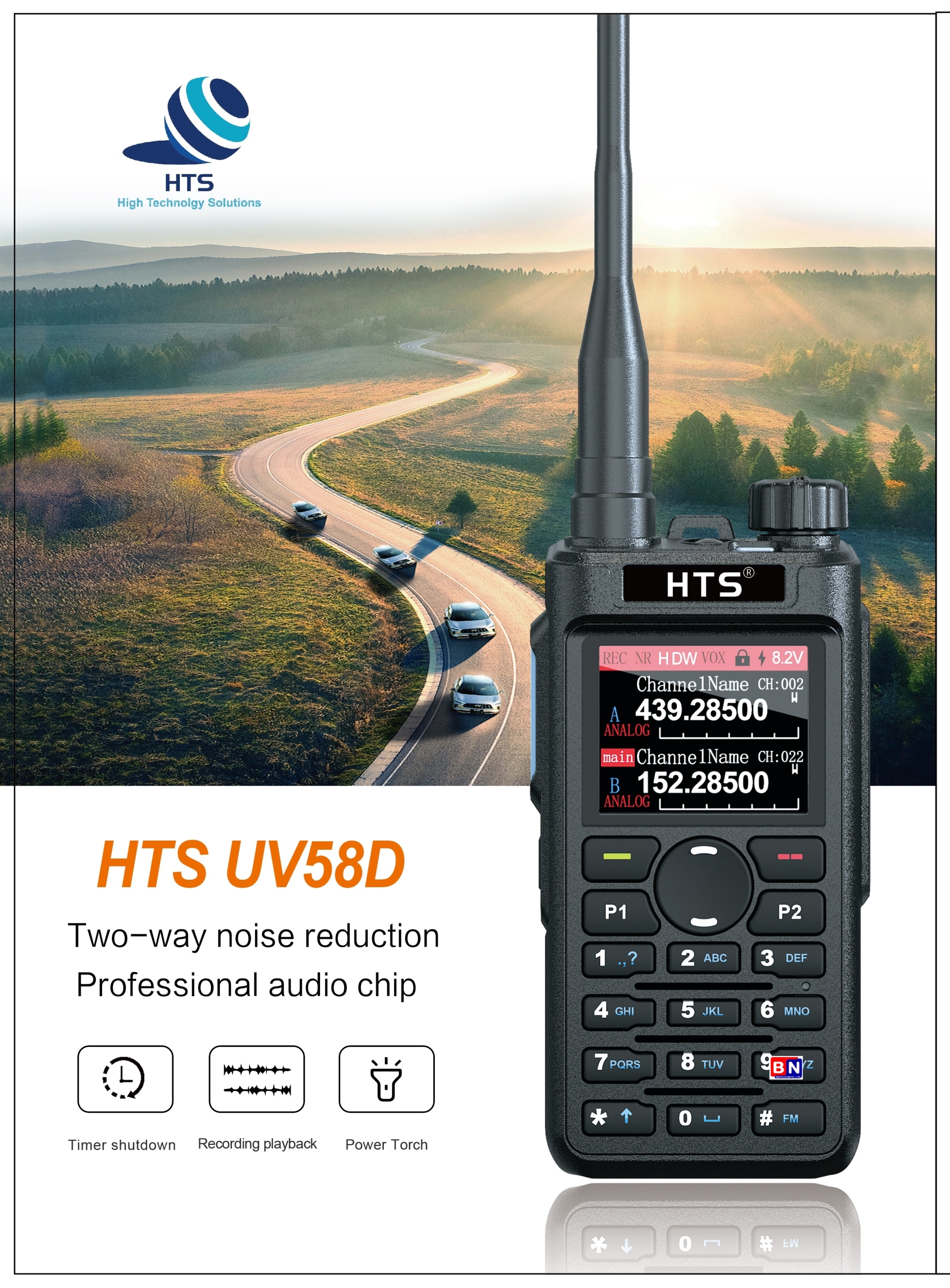 Bộ Đàm HTS UV58D