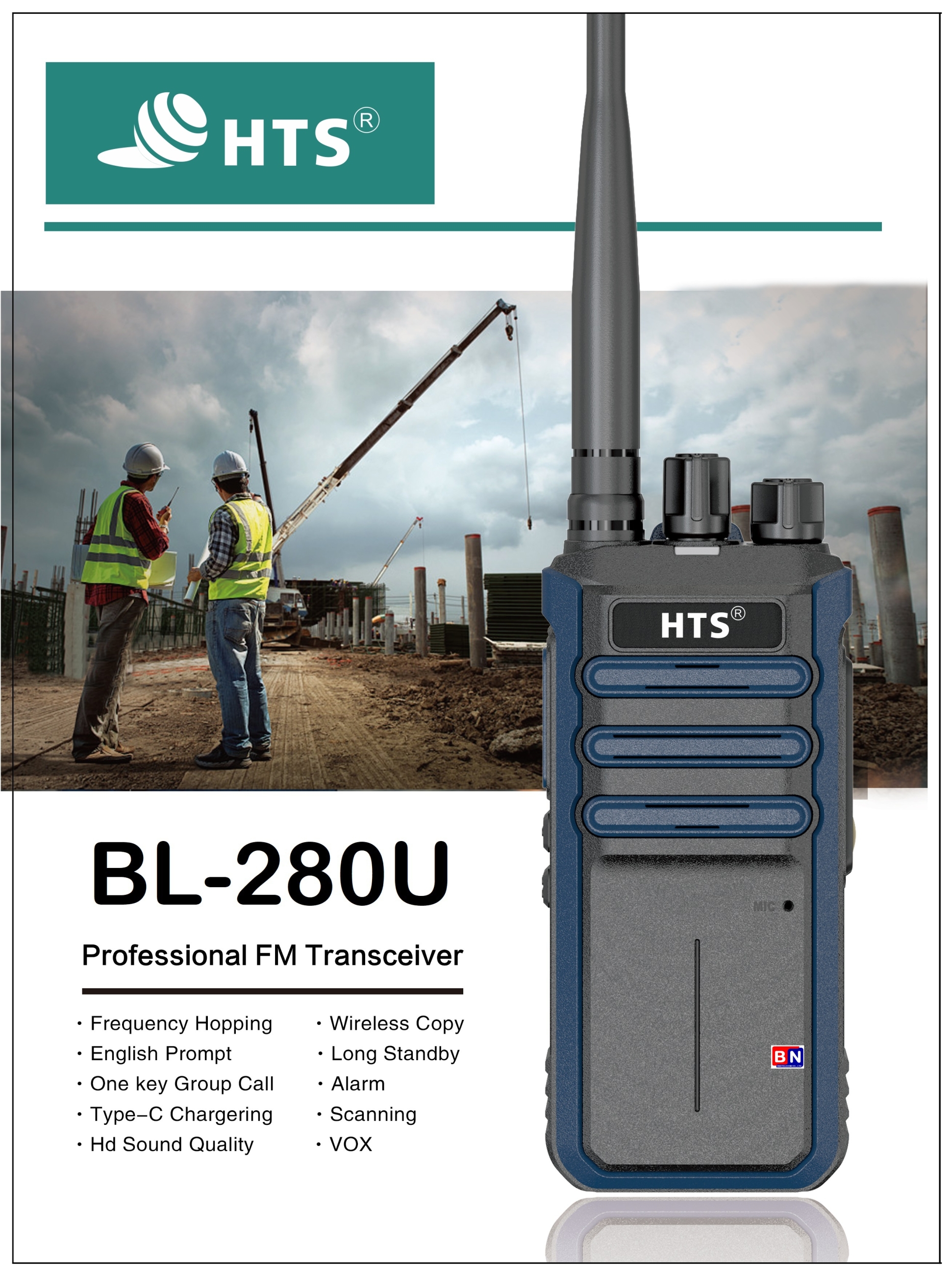 Bộ Đàm HTS BL-280U 10W