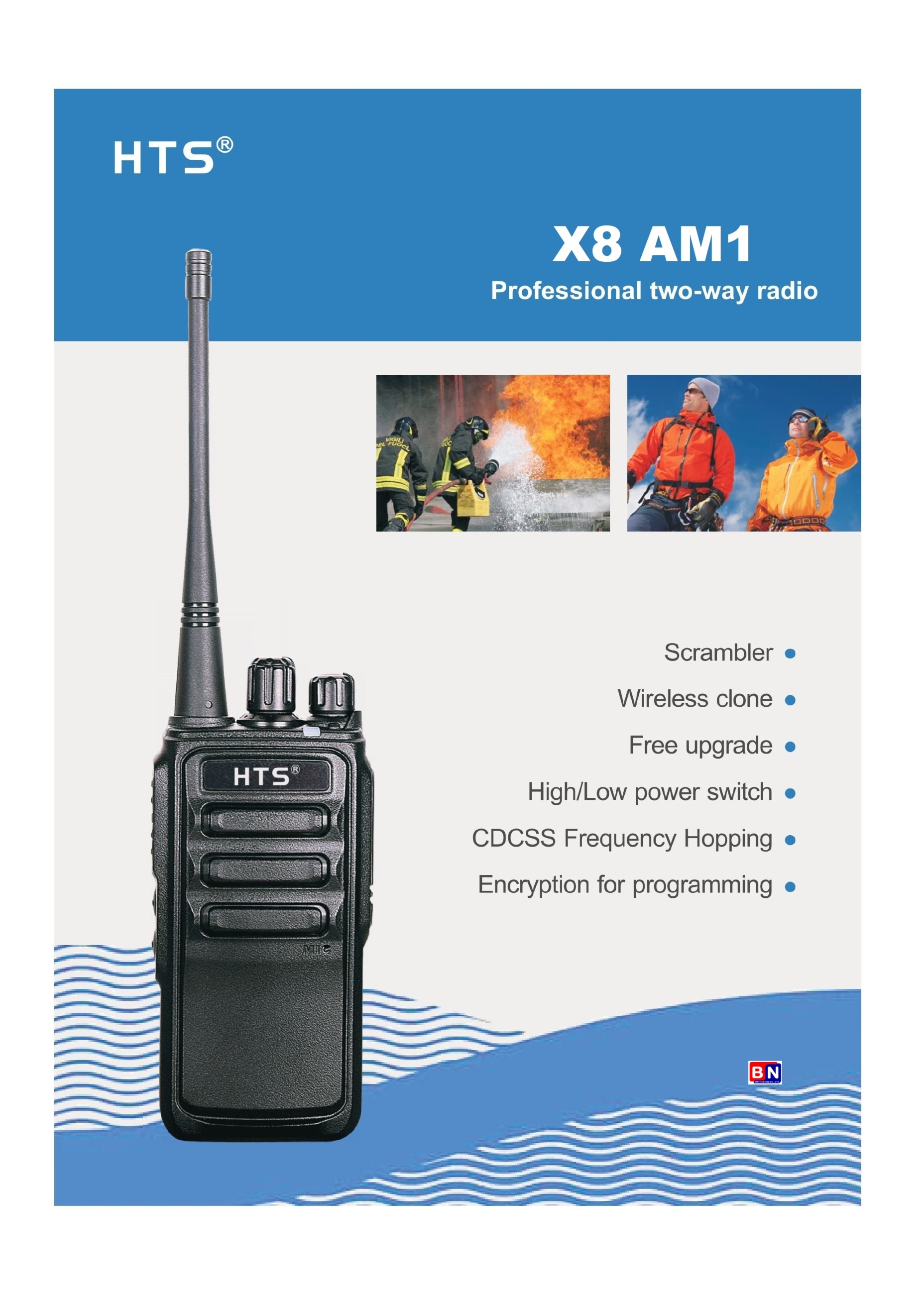 Bộ Đàm HTS X8 AM1