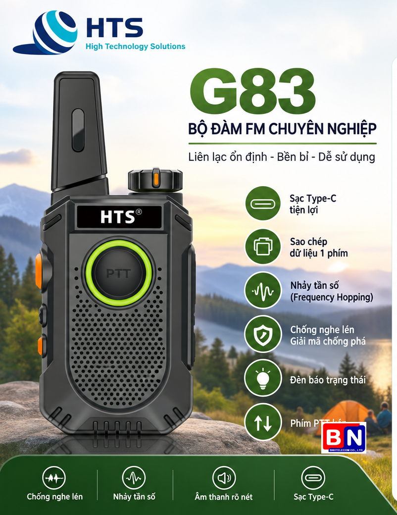 Bộ Đàm HTS G83