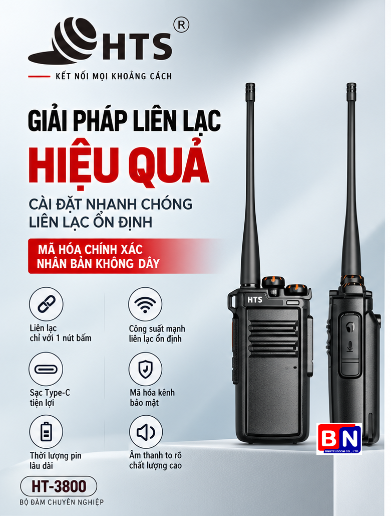 Bộ Đàm HTS HT-3800