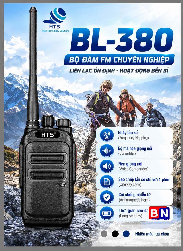 Bộ Đàm HTS BL-380